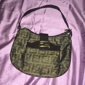 Canvas Fendi Handbag